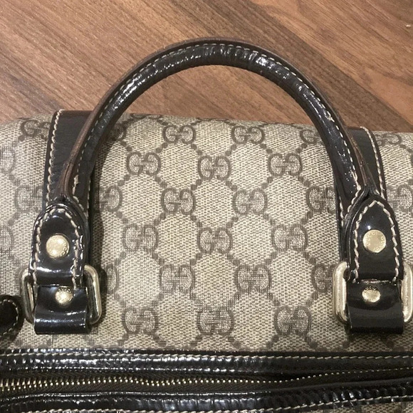 Authentic Gucci Joy Boston Top Handle Brown Bag - Picture 6 of 16